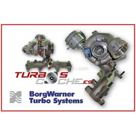 TURBO KKK-BORGWARNER RECONSTRUIDO PARA SEAT IBIZA V (6J5, 6P1) 1.9 TDI 90CV MOTOR BXJ 2008-2010 - 5439970007154399880071