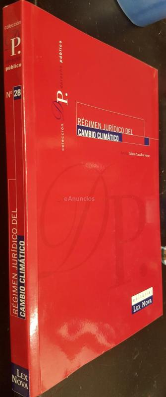 RÉGIMEN JURÍDICO DEL CAMBIO CLIMÁTICO