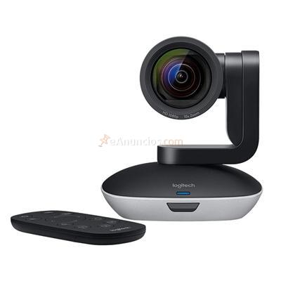 LOGITECH WEBCAM PTZ PRO 2 NEGRA, ORIGINAL DE LA MARCA LOGITECH