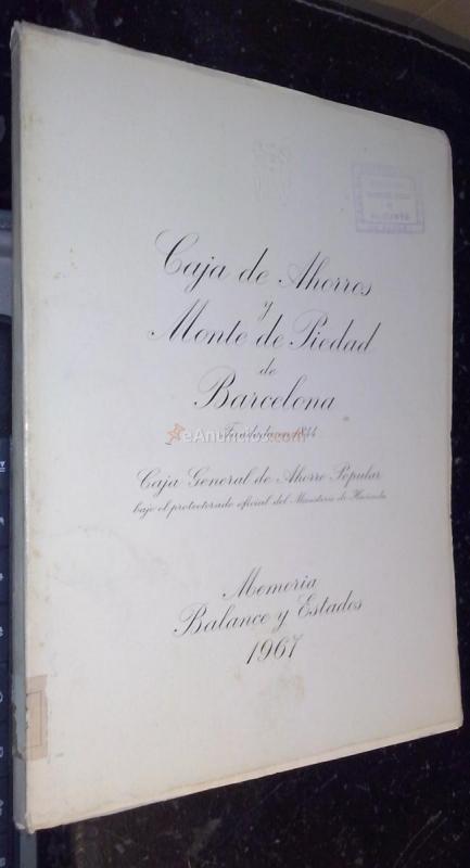 MEMORIA, BALANCE Y ESTADOS 1967