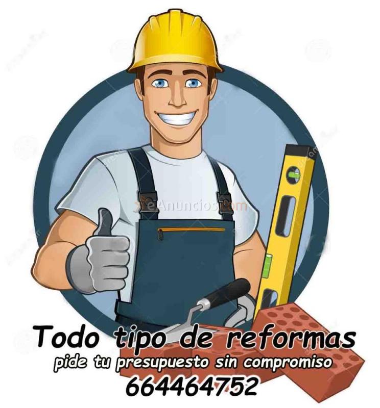 REFORMAS DE TODO TIPO A PRECIOS MUY ECONÓMICOS