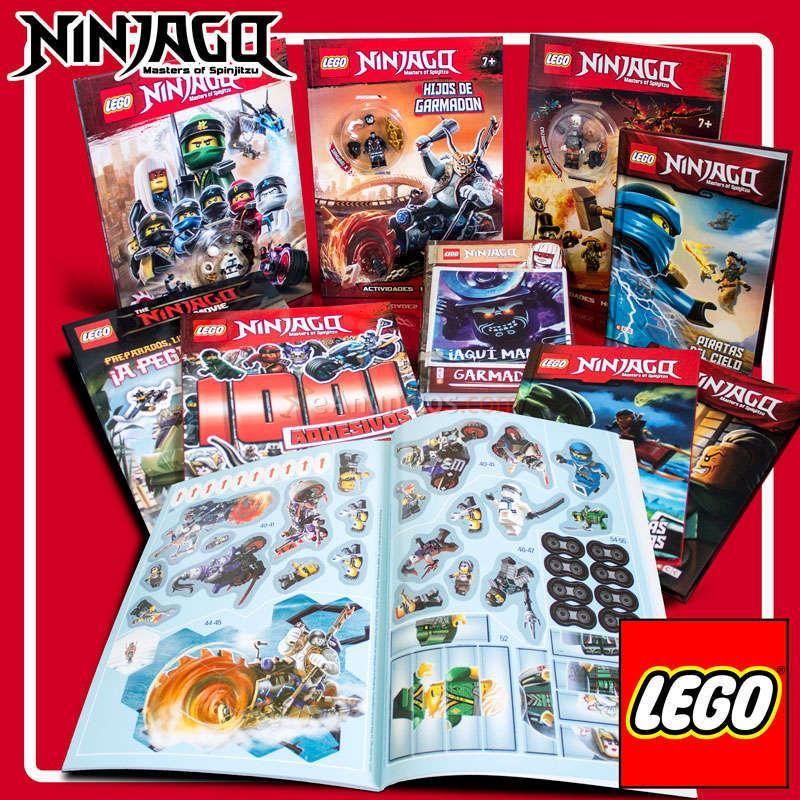 PACK LEGO NINJAGO. 9 LIBROS