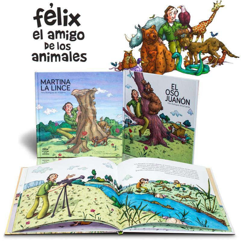 (A PARTIR 5 AÑOS) COLECCIÓN FÉLIX, EL AMIGO DE LOS ANIMALES. 2 LIBROS